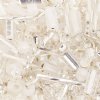 50 Grams Mixed Clear/White  Seed & Bugle Beads