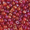 50g 2/0 Transparent Red AB Seed Beads