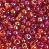 20 Gram Vial of 2/0 Transparent Red AB Seed Beads