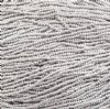 1 Hank of 10/0 Metallic Silver Seed Beads