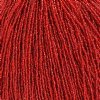 1 Hank of 11/0 Silver Lined Light Red Seed Beads