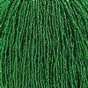 1 Hank of 11/0 Silver Lined Medium Christmas Green