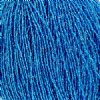 1 Hank of 11/0 Silver Lined Dark Aqua Seed Beads