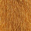 1 Hank of 11/0 Silver Lined Gold Seed Beads