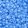 50 Grams of 11/0 Colorlined Aqua Seed Beads