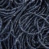 10 Grams 13/0 Charlotte Seed Beads - Metallic Gunmetal