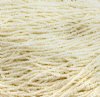 1 Hank of 11/0 Ivory Pearl Seed Beads