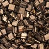 TL0457 5.2 Gram Metallic Dark Bronze Two Hole Miyuki Tila Beads