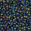 SB11-0455 22g of Variegated Metallic Iris 11/0 Miyuki Seed Beads
