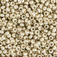 SB11-4201 22g of Duracoat Galvanized Silver 11/0 Miyuki Seed Beads