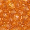 100 8mm Acrylic Faceted Topaz