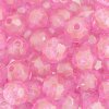 100 8mm Acrylic Faceted Pink