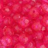 100 8mm Acrylic Faceted Fuchsia