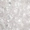 100 8mm Faceted Crystal Acrylic Beads