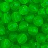 100 8mm Acrylic Transparent Bright Green