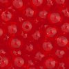 100 8mm Acrylic Transparent Red