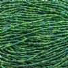 50 Grams of 10/0 Sea Green Lustre Mix Seed Beads 