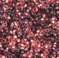 50g of 10/0 Lilac Silver Lined Mix Seed Beads