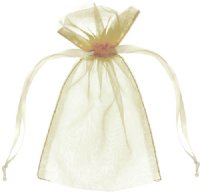 Dazzle-It! 12 Piece 5x7" White Sheer Gift Bags