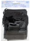 Dazzle-It! 12 Piece 5x7" Black Sheer Gift Bags