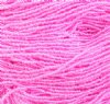 1 Hank of 11/0 Colorlined Hot Pink Seed Beads