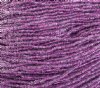 1 Hank of 11/0 Colorlined Mauve Seed Beads