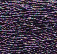 1 Hank of 11/0 Opaque Purple AB Seed Beads