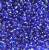 1 Hank of 10/0 Sapphire Silver Lined Mix