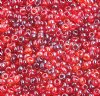 50g of 10/0 Red Lustre Mix Seed Beads