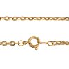 18 Inch Gold Plated Chain