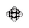 1 8.5mm TierraCast Antique Silver Pamada Bead