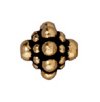 1 8.5mm TierraCast Antique Gold Pamada Bead