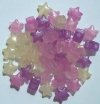 50 12x9mm Acrylic Sun Change Star Beads