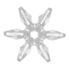 50, 10x25mm Acrylic Crystal Paddle Wheel Beads
