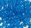 100 6mm Transparent Aqua AB Round Acrylic Beads