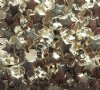 50 7mm Silver Acrylic Star Beads
