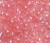 100 8mm Transparent Pink AB Acrylic Beads