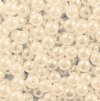 100 8mm Pearl Cream Round Acrylic Beads