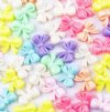 35 Grams of Mixed Multicolor Super Cute Acrylic Bow Beads