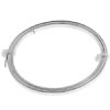 3 Feet of 21 Gauge Flat Bright Silver Artistic Wire