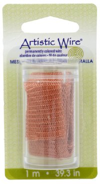 18mm Copper Artistic Wire Metallic Mesh