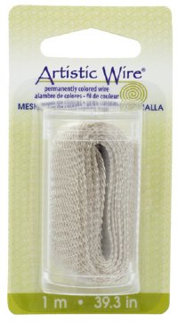 18mm Silver Artistic Wire Metallic Mesh