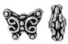 1, 12.5x9.5mm Bali Sterling Butterfly Bead