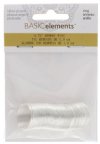 Basics Elements 3/4 inch, 1.9cm Silver Ring Memory Wire