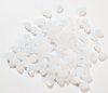 100 4x6mm White Opal Drops