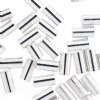 40Pcs Beadalon Silver Plated Crimp Tubes for 1mm Stretch Cord
