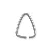 40 6.5x10.4mm Gold Beadalon Wire Triangle Bails