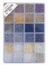 Bead Box Mix - 8/0 300 grams Glass Seed Beads - Champagne Glow