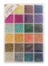 Bead Box Mix - 8/0 300 grams Glass Seed Beads - Metallics and More