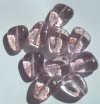 10 20x17mm Lilac Nuggets with Speckle